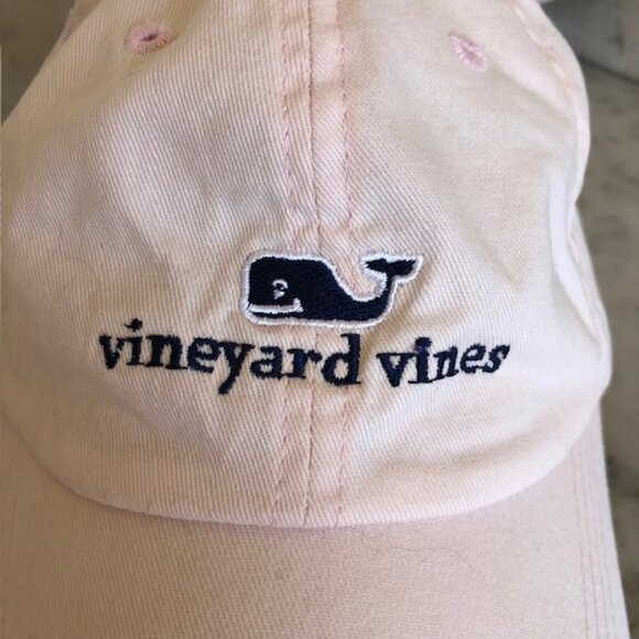 VINEYARD VINES Classic Logo Baseball Cap Pink - Picture 3 of 16